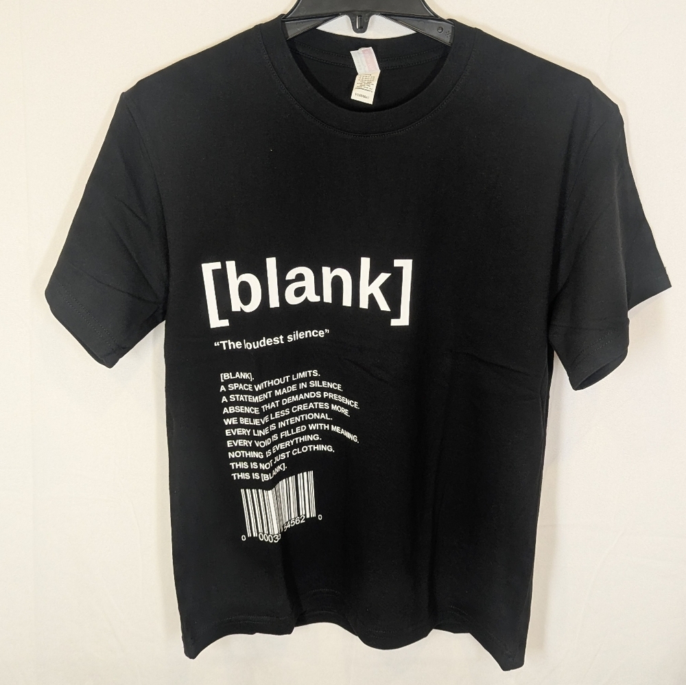Urban Streetwear Men’s Teen Unisex Cotton Short Sleeve Black Tee size S NWOT